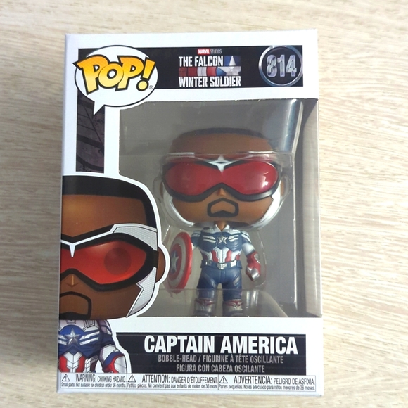 Funko POP! Sam Wilson/Captain America - Picture 1 of 5